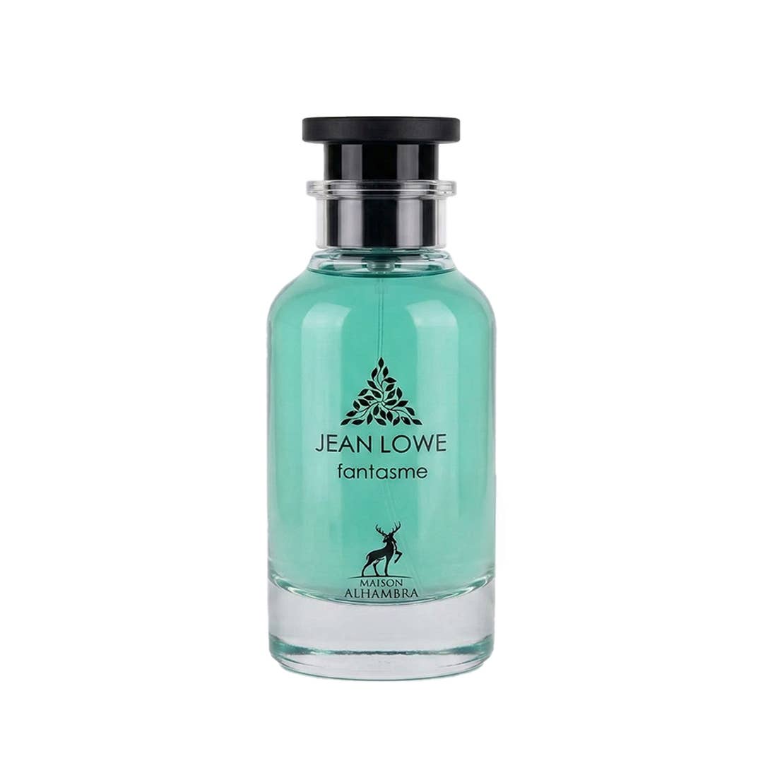 Maison Alhambra Jean Lowe Fantasme Eau de Parfum Flasche mit eleganter Gestaltung und floral-fruchtigem Duft.