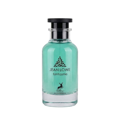 Maison Alhambra Jean Lowe Fantasme Eau de Parfum Flasche mit eleganter Gestaltung und floral-fruchtigem Duft.